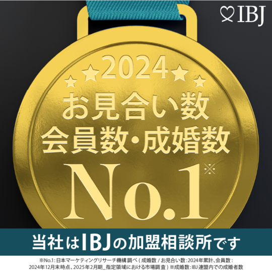 2024 お見合い数・会員数・成婚数No.1